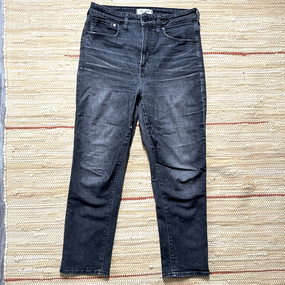 Madewell Curvy Perfect Vintage Jean soft black sz 27